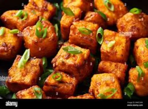 Paneer 65 (from Manchurian/Chilly/65 line)